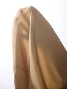 Veslaya 2026春夏新款大码女装休闲、度假、通勤无袖黑色纹理针织拼接卡其色A字长裙 - 彩色 - 查看 11