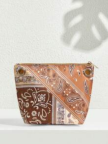 SHECARRY Women's Casual Paisley Print Clutch Bag - Multicolor - View 1