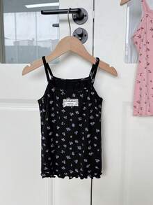 DAZY Young Girl Casual Ditsy Floral Camisole, Summer - Multicolor - View 7