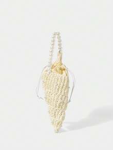 SHECARRY Women's Boho Style Fashion Shoulder Bag - White - View 5