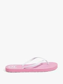 Grefit Women's Casual Flat Flip Flops - Pink - View 3