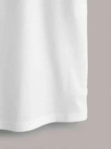 Young Boy Solid Tank Top - White - View 4