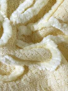 Swim Mod Women's Casual Textured Halter Neck Bikini Set, Suitable For Summer Vacation - Light Yellow - View 7