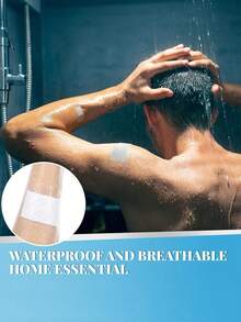 Bộ 60 miếng băng dán ngón tay trong suốt, băng cá nhân, băng cấp cứu có độ đàn hồi cao. - Nhiều màu - Xem 3