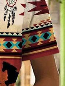 3D印花T恤 女式时尚V领短袖T恤 Y2K风格宽松原宿风T恤 - 彩色 - 查看 3