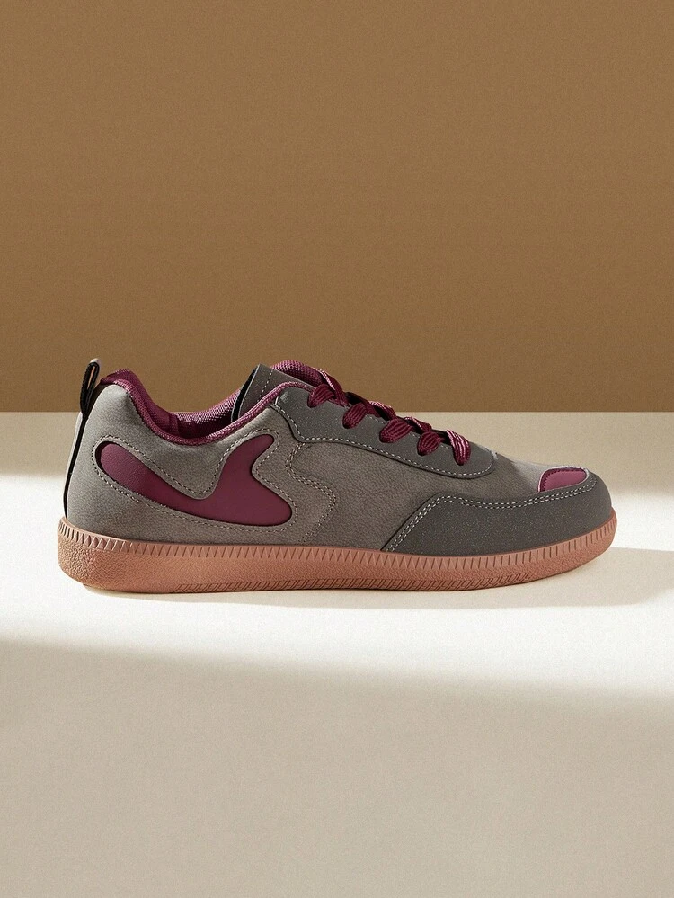 CUCCOO EASI Women's Lace-Up Casual Comfortable Sports Sneakers