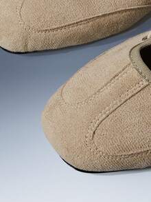 CUCCOO GRLICON 女士系带平底鞋。 - 杏色 - 查看 5