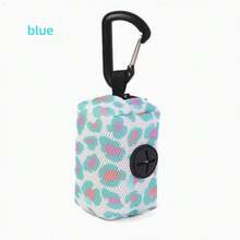 1Pc Pet Walking Printed Trash Bag Dispenser, Fashion Dog Poop Clean-Up Bags, Leash Clip On Waste Bag Holder - Multicolor - View 17