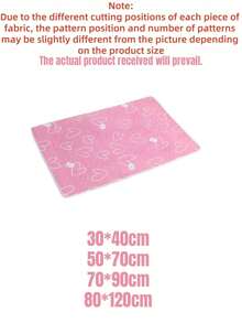 Washable Incontinence Pads, Leak-Proof Bed Care Mats For Elderly & Pets, Multiple Sizes & Colors, Non-Woven Fabric, Ideal For Menstruation & Home Use - Multicolor - View 30