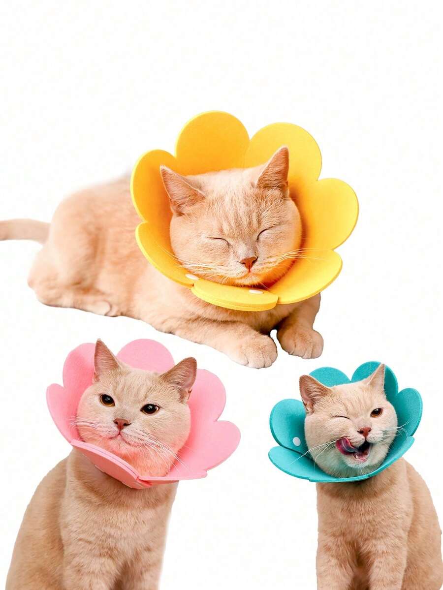 Elizabeth Collar - Pet Spay/Neuter Collar Head Cover, Anti-Bite Neck Cone For Pets