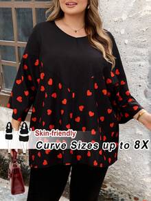 SHEIN CURVE+ Áo kiểu tay ngắn phối họa tiết da báo, cỡ US22, dành cho người có thân hình đầy đặn, phù hợp cho các lễ hội âm nhạc, kỳ nghỉ bên bờ biển, phong cách Boho. CURVE PLUS / / Áo kiểu tay ngắn phối họa tiết da báo, thích hợp cho kỳ nghỉ hè phong cách Boho. - Nhiều màu - Xem 8