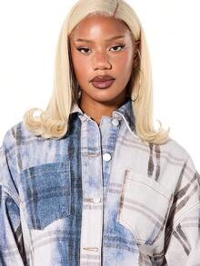 SUMWON WOMEN 女士牛仔夹克和外套 - 彩色 - 查看 4