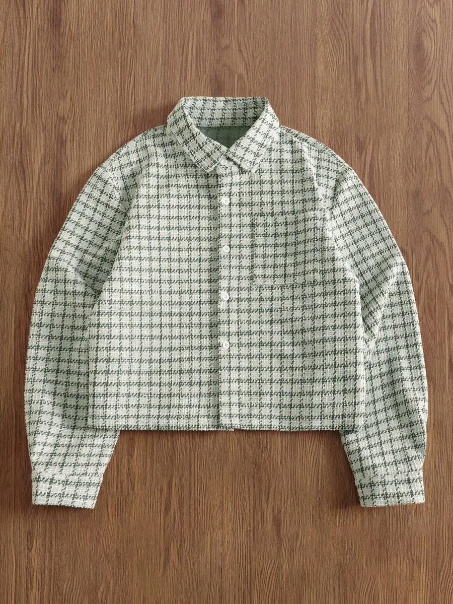 TOKVUE Men Shirts - Dark Green - View 1