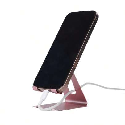 1PC Phone Stand Portable Desktop Holder Transparent Compatible Android Smartphone Tablet Home Office School Desk Accessory Universal Adjustable
