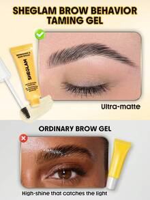 SHEGLAM Brow Behavior Taming Gel para Cejas Marca Belleza Maquillaje Maquullaje Cosmética para Mujeres Niñas Perfecto para Invierno Primavera Ideal para Y2K Elegante Moda Adecuado para Cumpleaños San Valentín Regalo Fiesta Listo Mejor Color - transparente - Ver 4