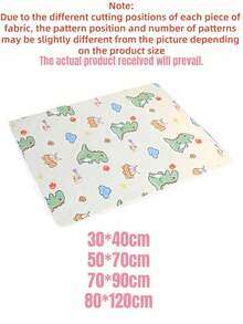 Washable Incontinence Pads, Leak-Proof Bed Care Mats For Elderly & Pets, Multiple Sizes & Colors, Non-Woven Fabric, Ideal For Menstruation & Home Use - Multicolor - View 16