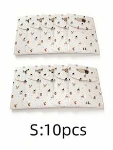 10PCS White Gift Box Candy Container Box Gift Candy Bag Handbag Flip-Cover Souvenir Gift Box Bag - White - View 10