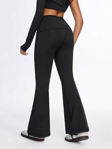 Eassivo Eassivo 女士运动裤 - 黑色 - 查看 2