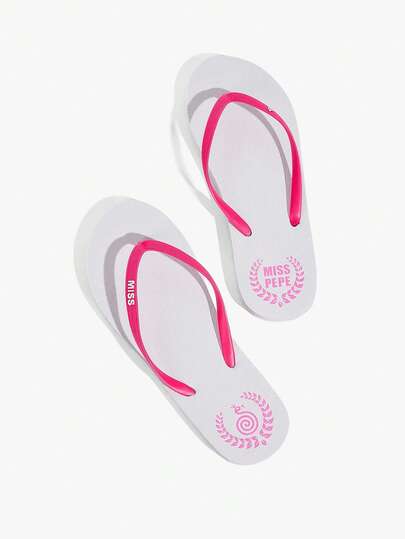 Grefit 女士休闲平底人字拖