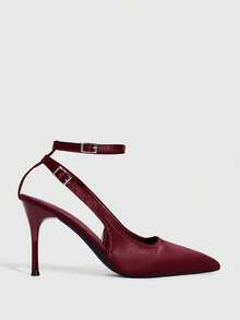 CUCCOO SZL Women Pumps Valentine's Day - Burgundy - View 2