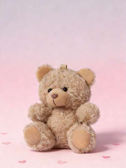 POKOJA LAND - BESTSELLERS 1-pack söt plyschbjörn nyckelring nallebjörn gosedjur nyckelring berlock handväska hänge dekorera kreativa presenter till barn födelsedagsfest hem flickrum dekor thanksgiving vår till sommar