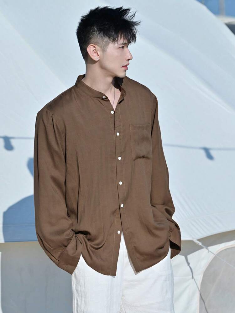 Men's Short Sleeve Shirt Outfit, Multi-Color Shirt Set For Summer