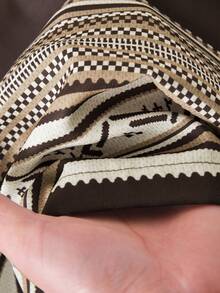 Rusticease 女士休闲宽松弹力腰印花裤 - 彩色 - 查看 6