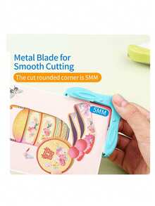 Máy mài góc, máy vát cạnh, máy cắt tỉa cạnh, máy bo tròn góc cắt ảnh - Một cỡ - Xem 5