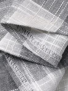 DAZY 男童格子印花领结短袖绅士衬衫 - 灰色 - 查看 8