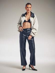 SHUZIA Women's Elegant Point Toe Classic Pumps - Black - View 5