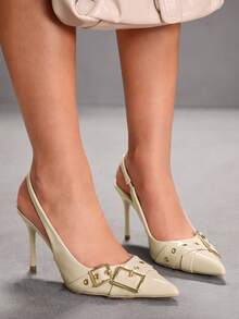 CUCCOO SZL Women Pumps Valentine's Day - Beige - View 9