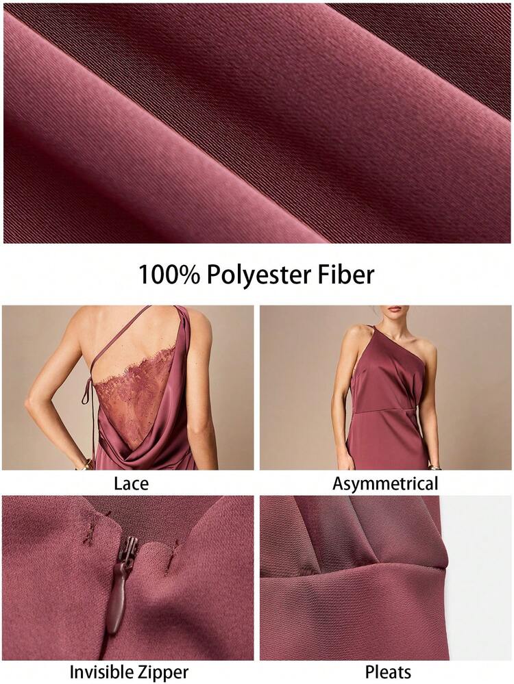 SHEIN Maija Elegant Purple Red Mermaid Hem Lace Patchwork Backless Dress For Women, Long Summer Dress For Women, Summer Dresses, Summer Outfits, Summer Clothes , Spring Break Outfits, Valentines Day ,Wedding Guest Dress For Women, Birthday Outfits For Women, Birthday Dresses For Women , Elegant Dress Women, Elegant Blouses For Ladies, Casual Dress For Women, Vacation, Vacation Outfits For Women, Sexy Date Night Dress Low Back Dress Dinner Date Dress  St Patrick's Day Women Easter Summer Outfits Easter Dress Women Party Top Beach Dress Summer Holiday Outfits Each Vacation Outfits For Women  Summer Outfit For Women Going Out Outfits Graduation Graduation Outfit  Casual Dresses  Casual Blouses For Women