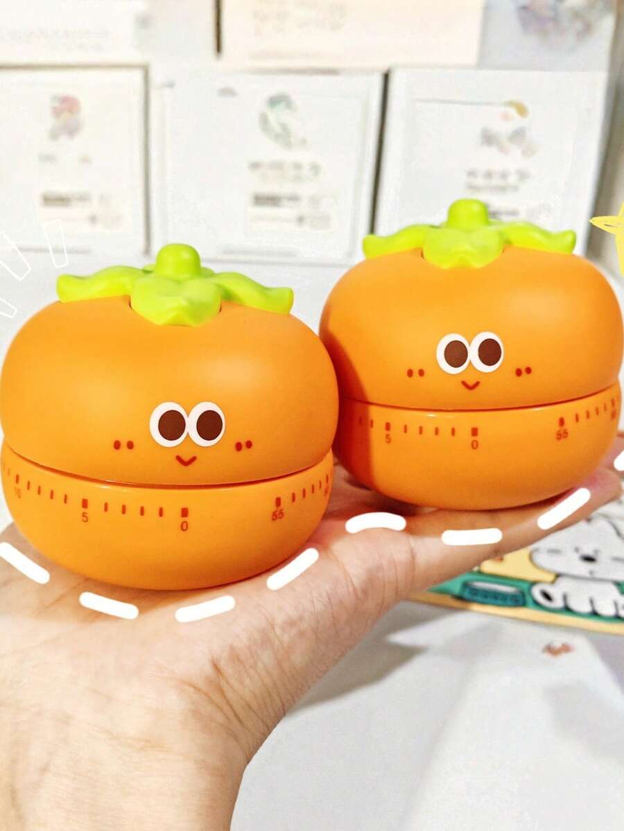 Zazumi 1PC Mechanical Kids Timer For Studying & ADHD Focus - Pomodoro Time Management Tool For Students, Classroom Kitchen Baking Egg Timer, Non-Ticking Silent Visual Timer For Children's Homework & Chores - Multicolor - View 1