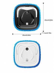Teckwe Máy lau sàn khô và ướt thông minh P6 (Sử dụng trong nhà): Cấu hình tiêu chuẩn bao gồm pin 1800mAh và pin dự phòng. Máy có tính năng tự động làm sạch và châm nước, kết hợp lau nhà và tạo ẩm trong cùng một thiết bị, lý tưởng cho phòng ngủ và phòng khách. - Nhiều màu - Xem 9