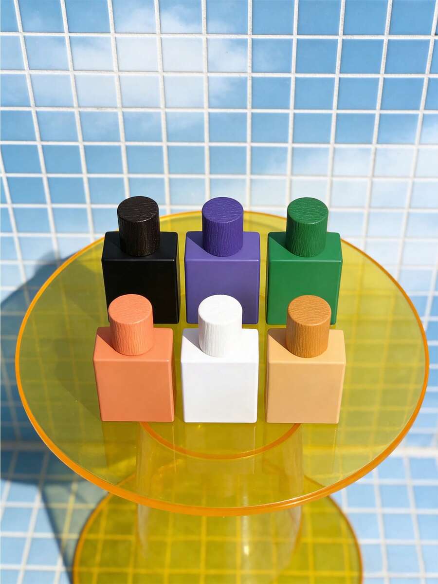 Joivida 1个30毫升玻璃香水可灌装喷雾瓶，便携旅行装空喷雾瓶，多巴胺色设计，可重复使用，适用于香水、酒精、空气清新剂、驱蚊剂等。 - 多色 - 查看 1