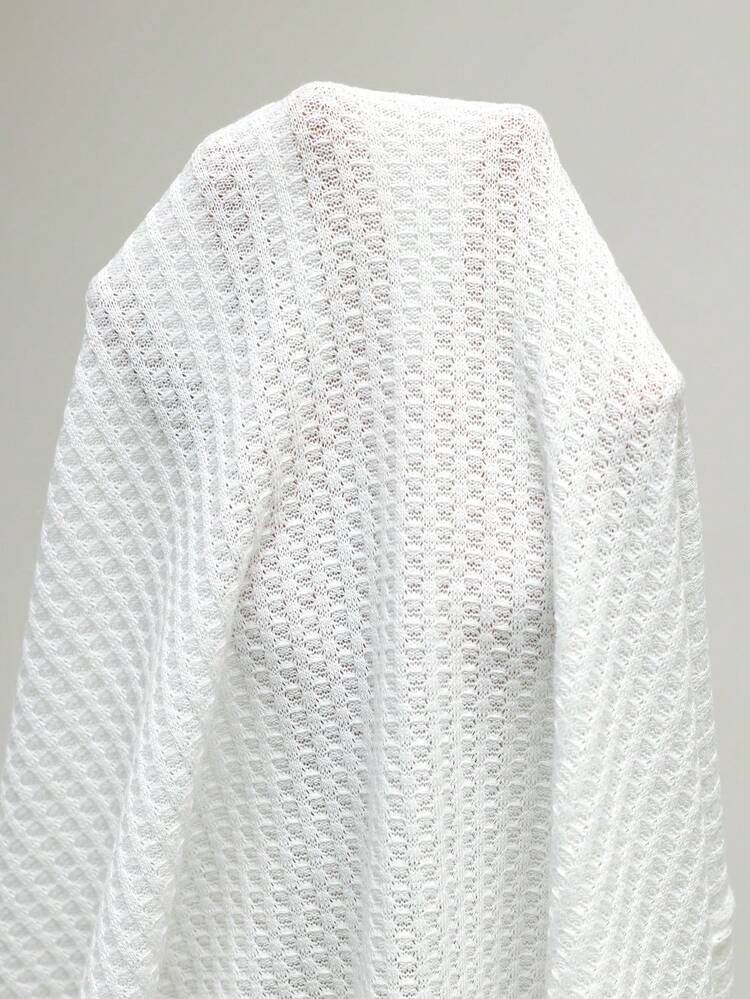 Plus Size Women's Solid Color Lace Patchwork Short Sleeve Top For Summer/ Vacation Summer Beach For Women Summer Holiday Casual For Women Going Out Top  White Elegant Top White Lace Top, Summer Top Lace Jersey White Boho Top Lace Trim Top White Mesh Top