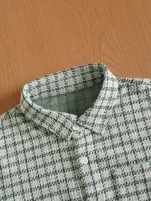 TOKVUE Men Shirts - Dark Green - View 7