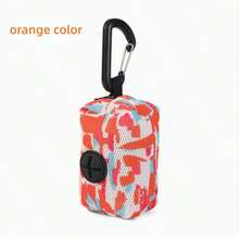 1Pc Pet Walking Printed Trash Bag Dispenser, Fashion Dog Poop Clean-Up Bags, Leash Clip On Waste Bag Holder - Multicolor - View 14