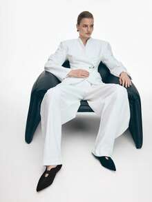 Mnmlis Women's Pointed Toe Casual Versatile Fashion Loafer Flats Valentine's Day - Black - View 9