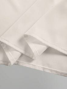 GlowEve CURVE 大码女式白色刺绣短袖V领衬衫，柔软面料无袖上衣，适合毕业典礼、节日、情人节、音乐节、母亲节、万圣节、感恩节、复活节、国庆节、舞会、约会、派对、婚礼、郊游等场合。 - 杏色 - 查看 6