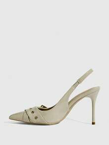 CUCCOO SZL Women Pumps Valentine's Day - Beige - View 5