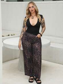 Arliah Women Deep V Neck Fitted Casual Tank Top, Spring/Summer - Black - View 5