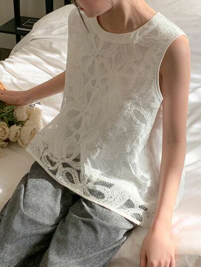 DAZY 少女印花休闲百搭日常圆领上衣（夏季款）