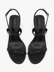 CUCCOO CHICEST Women's Casual Buckle Design Wedge Sandals For Daily Wear - Black - View 8