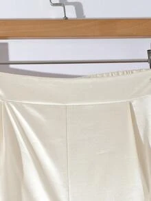 GlowEve Women's Elegant Casual Commuting Camisole & Pants 2 Pieces Set - Apricot - View 3