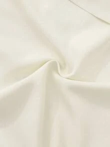 GlowEve 女士优雅V领无袖水钻装饰夏季连衣裙 - 杏色 - 查看 3