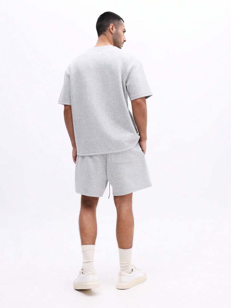 Regular T-Shirt And Shorts Co-Ord Set