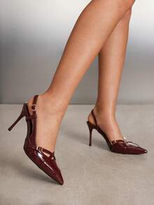 CUCCOO SZL Women Pumps Valentine's Day - Burgundy - View 10