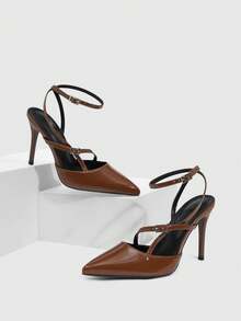 CUCCOO SZL Women Pumps - Brown - View 1
