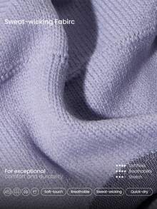 GLOWMODE 3 Pairs Yoga & Pilates Non-Slip Grip Socks With Seamless Toe Construction Yoga Daily - Light purple - View 6